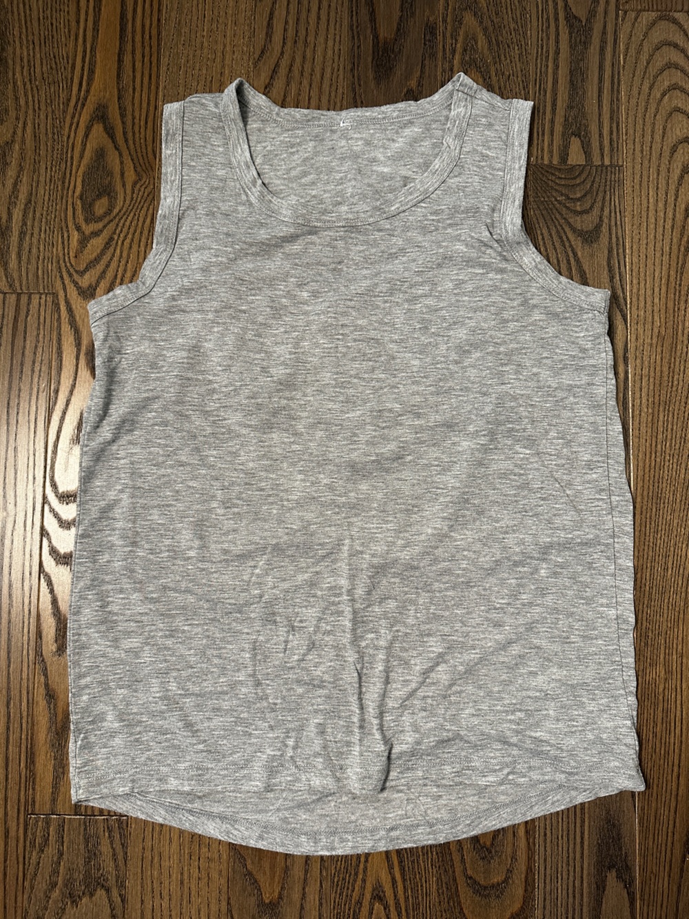 Active wear Gray Sleeveless Tank Top